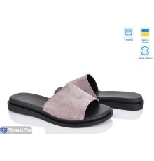 Шлепки жіночі на літо (6 пар р.36-40) коричневий  "Linda"