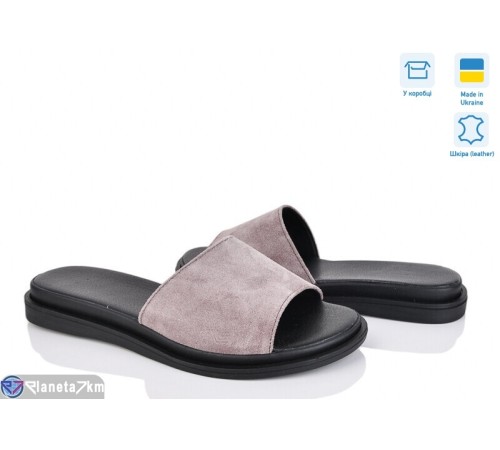 Шлепки жіночі на літо (6 пар р.36-40) коричневий  "Linda"