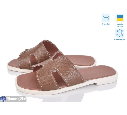 Шлепки жіночі на літо (6 пар р.36-40) коричневий "Speranza" Шлепки жіночі на літо (6 пар р.36-40) коричневий "Speranza"
