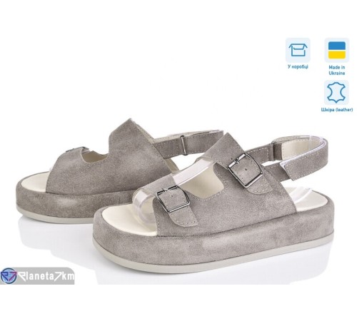 Босоніжки жіночі на літо (6 пар р.36-40) коричневий  "LIZA"