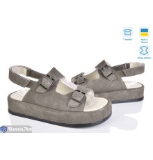 Босоніжки жіночі на літо (6 пар р.36-40) коричневий  "LIZA"