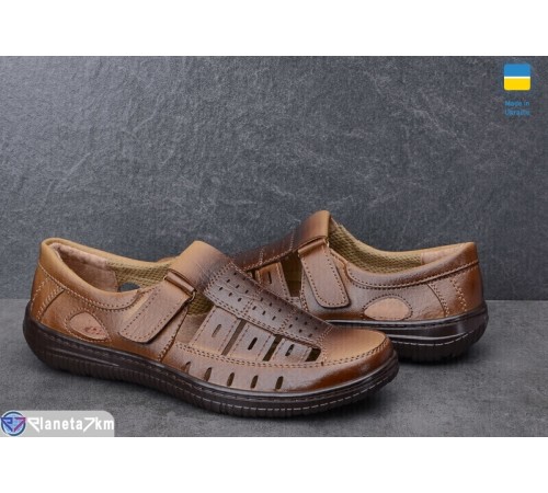 Туфлі чоловічі на літо (8 пар р.40-45) коричневий "OLLA" Туфлі чоловічі на літо (8 пар р.40-45) коричневий "OLLA"