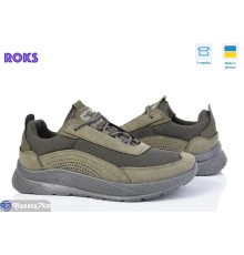 Кросівки чоловічі на весну/осінь (6 пар р.41-45) хакі  "Roks"