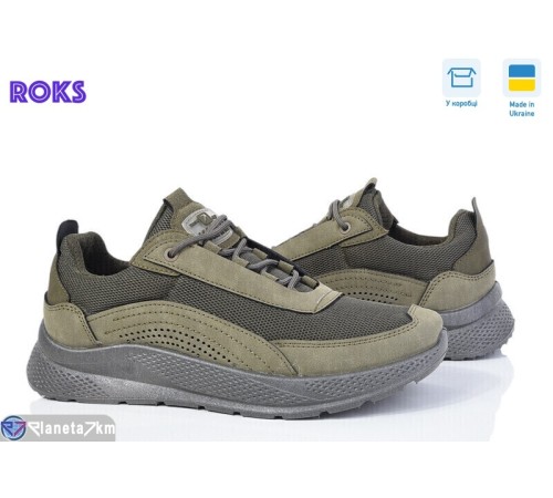 Кросівки чоловічі на весну/осінь (6 пар р.41-45) хакі "Roks" Кросівки чоловічі на весну/осінь (6 пар р.41-45) хакі "Roks"
