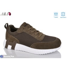 Кросівки жіночі на весну/осінь (8 пар р.36-41) коричневий  "Aba"