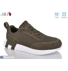 Кросівки жіночі на весну/осінь (8 пар р.36-41) коричневий  "Aba"