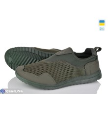 Кросівки чоловічі на літо (6 пар р.41-45) хакі  "LEOBAZA"