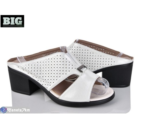Шлепки жіночі на літо (8 пар р.36-41) білий "BIG" Шлепки жіночі на літо (8 пар р.36-41) білий "BIG"