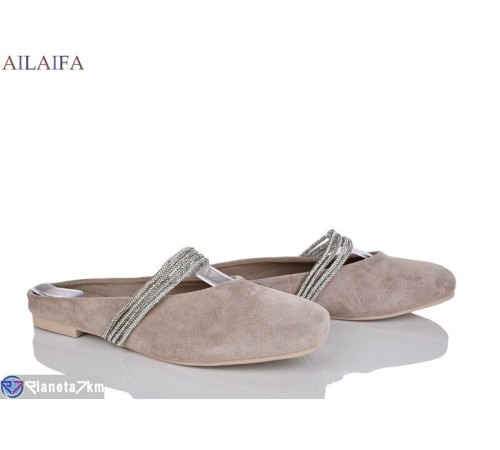 Шлепки жіночі на літо (8 пар р.36-41) коричневий "Latifa" Шлепки жіночі на літо (8 пар р.36-41) коричневий "Latifa"