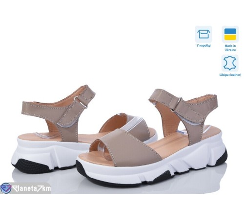 Босоніжки жіночі на літо (6 пар р.36-40) коричневий "Linda" Босоніжки жіночі на літо (6 пар р.36-40) коричневий "Linda"