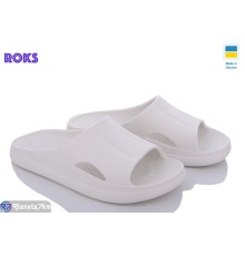 Шлепки жіночі на літо (8 пар р.37-40) білий  "Roks"