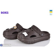 Кроки дитячі на літо (6 пар р.24-35 ) коричневий  "Roks"