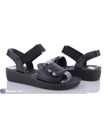 Босоніжки жіночі на літо (8 пар р.36-41) чорний  "Normashoes"