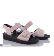 Босоніжки жіночі на літо (8 пар р.36-41) бежевий  "Normashoes"