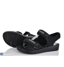 Босоніжки жіночі на літо (8 пар р.36-41) чорний  "Normashoes"