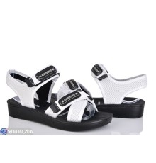 Босоніжки жіночі на літо (8 пар р.36-41) білий  "Normashoes"