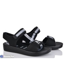 Босоніжки жіночі на літо (8 пар р.36-41) чорний  "Normashoes"
