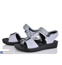 Босоніжки жіночі на літо (8 пар р.36-41) сірий  "Normashoes"