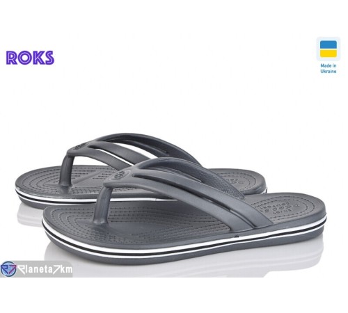 В'єтнамки дитячі на літо (8 пар р.37-41) сірий  "Roks"