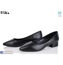 Туфлі жіночі на весну/осінь (6 пар р.36-40) чорний  "Vika"