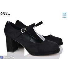 Туфлі жіночі на весну/осінь (6 пар р.36-40) чорний  "Vika"