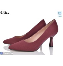 Туфлі жіночі на весну/осінь (6 пар р.36-40) бордовий  "Vika"