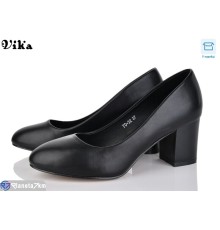Туфлі жіночі на весну/осінь (6 пар р.36-40) чорний  "Vika"