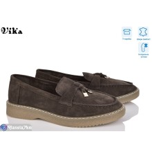 Туфлі жіночі на весну/осінь (8 пар р.36-41) коричневий  "Vika"