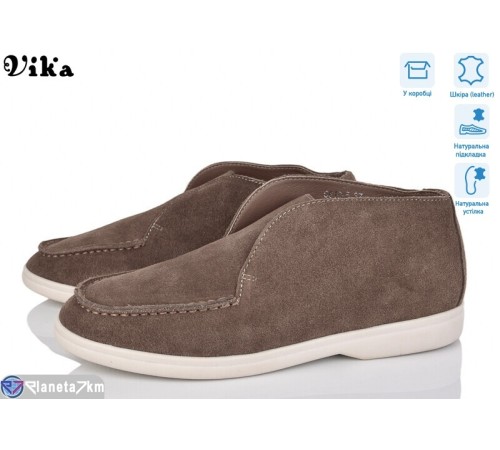 Туфлі жіночі на весну/осінь (8 пар р.36-41) коричневий "Vika" Туфлі жіночі на весну/осінь (8 пар р.36-41) коричневий "Vika"