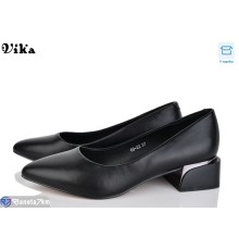 Туфлі жіночі на весну/осінь (6 пар р.36-40) чорний  "Vika"