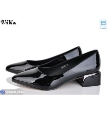 Туфлі жіночі на весну/осінь (6 пар р.36-40) чорний  "Vika"