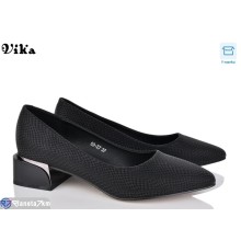 Туфлі жіночі на весну/осінь (6 пар р.36-40) чорний  "Vika"