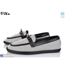 Мокасіни жіночі на весну/осінь (8 пар р.36-40) сірий  "Vika"