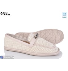 Мокасіни жіночі на весну/осінь (8 пар р.36-40) бежевий  "Vika"