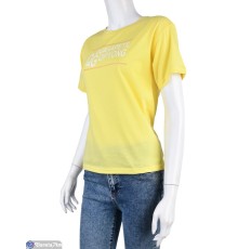 Футболка жіноча на літо (5 шт. р.сетка L-2XL) жовтий  "Kalabok"
