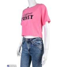 Футболка жіноча на літо (5 шт. р.сетка XL-2XL) рожевий  "Kalabok"