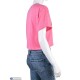 Футболка жіноча на літо (5 шт. р.сетка XL-2XL) рожевий "Kalabok"