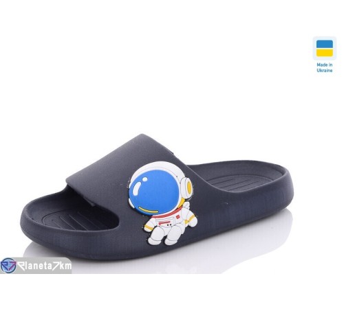 Шлепки дитячі на літо (8 пар р.31-36) синій "Korka" Шлепки дитячі на літо (8 пар р.31-36) синій "Korka"