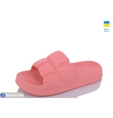 Шлепки жіночі на літо (6 пар р.36-41) рожевий  "Korka"