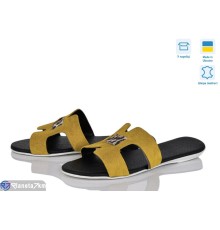 Шлепки жіночі на літо (8 пар р.36-40) жовтий  "Daman"