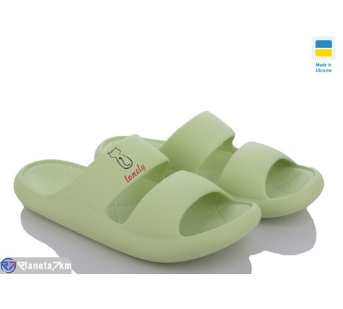 Шлепки жіночі на літо (8 пар р.36-41) зелений "MURMUR" Шлепки жіночі на літо (8 пар р.36-41) зелений "MURMUR"