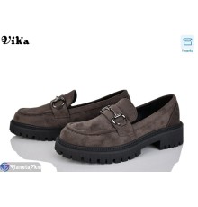 Туфлі жіночі на весну/осінь (8 пар р.36-40) коричневий  "Vika"