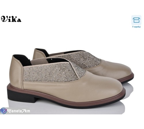 Туфлі жіночі на весну/осінь (8 пар р.36-40) коричневий "Vika" Туфлі жіночі на весну/осінь (8 пар р.36-40) коричневий "Vika"