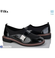 Туфлі жіночі на весну/осінь (8 пар р.36-40) чорний  "Vika"