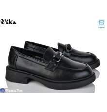 Туфлі жіночі на весну/осінь (8 пар р.36-41) чорний  "Vika"