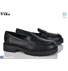 Туфлі жіночі на весну/осінь (8 пар р.40-43) чорний  "Vika"