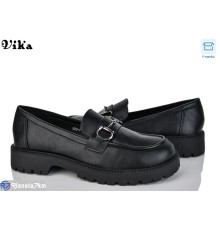 Туфлі жіночі на весну/осінь (8 пар р.40-43) чорний  "Vika"