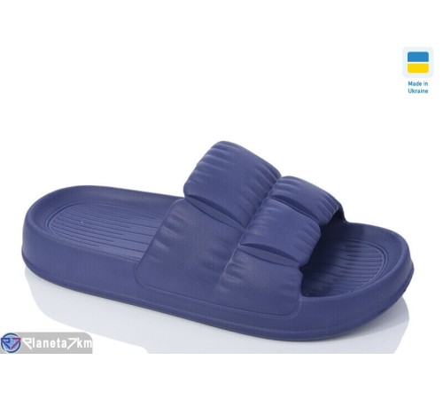Шлепки жіночі на літо (6 пар р.36-41) синій "INPIRE" Шлепки жіночі на літо (6 пар р.36-41) синій "INPIRE"