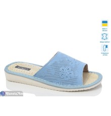 Тапки жіночі на весну/осінь (6 пар р.36-41) блакитний  "LOTTOS"