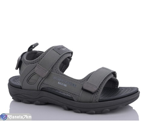 Сандалі дитячі на літо (8 пар р.36-41) сірий "Normashoes" Сандалі дитячі на літо (8 пар р.36-41) сірий "Normashoes"